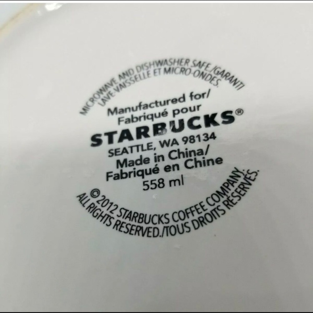 SOLD π NWOT Authentic Starbucks 10z Mermaid Mug - Picture 2 of 3